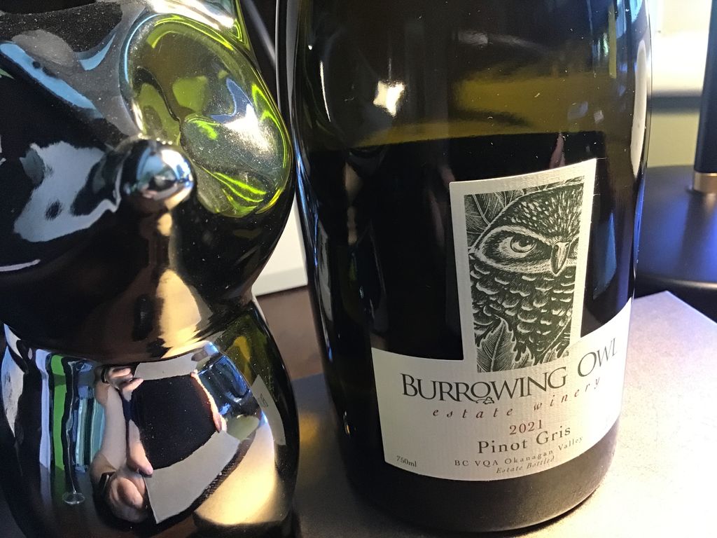 2021 Burrowing Owl Pinot Gris, Canada, British Columbia, Okanagan
