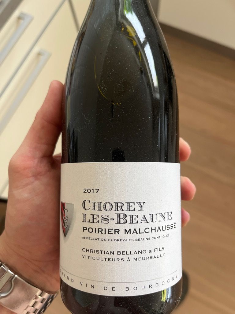 2017 Christian Bellang & Fils Chorey-les-Beaune Poirier Malchaussé ...