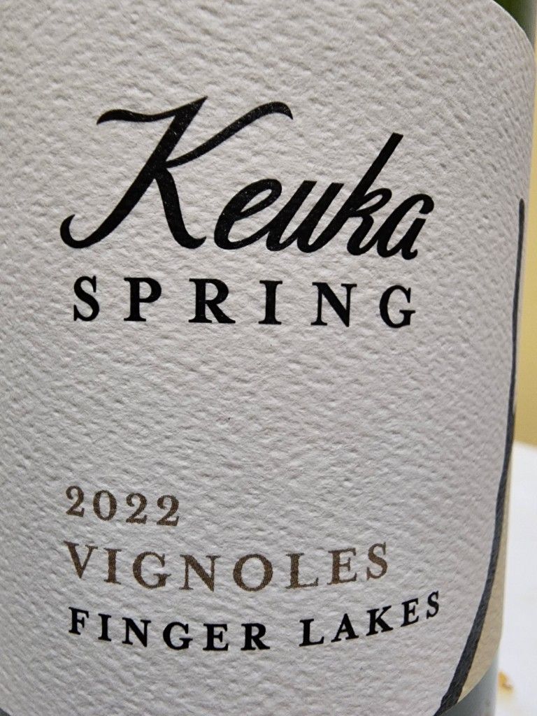 Keuka Spring Logo 2021 Keuka Spring Vineyards Vignoles, USA, New York, Finger Lakes ...