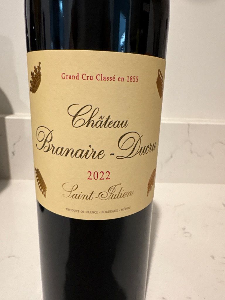 2022 Château Branaire-Ducru - CellarTracker