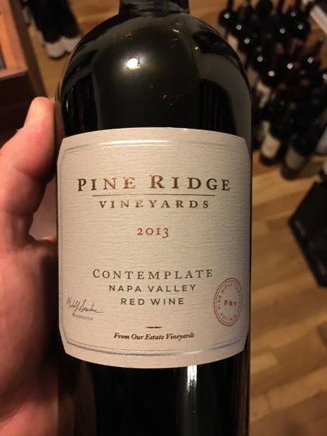 2013 Pine Ridge Vineyards Cabernet Franc Contemplate, USA ...