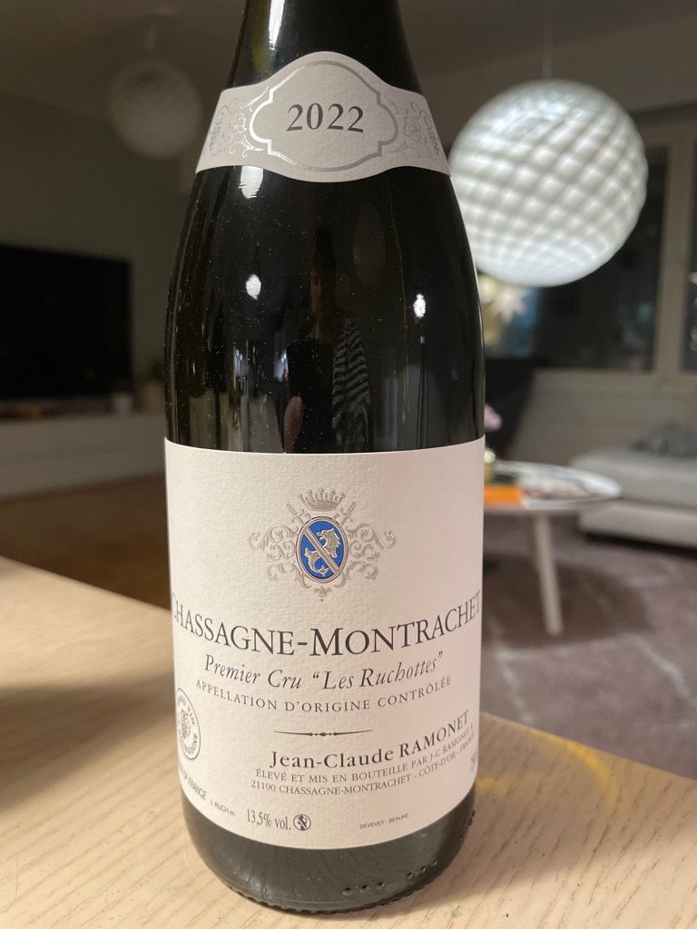 2022 Jean-Claude Ramonet Chassagne-Montrachet 1er Cru Les