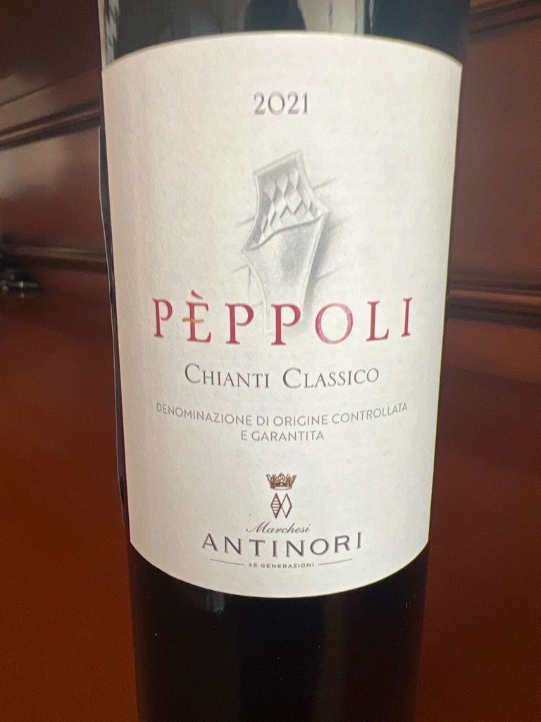 2021 Antinori Chianti Classico Pèppoli - CellarTracker