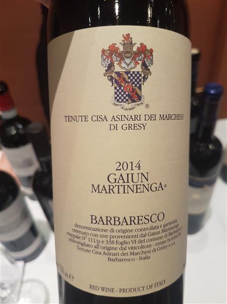 2000 Tenute Cisa Asinari dei Marchesi di Grésy Barbaresco