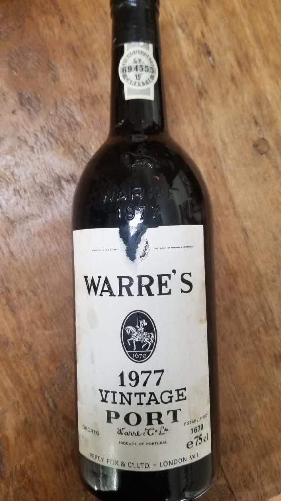 ポートワイン 赤ワイン WARRE'S Vintage Port 1977 por00175977.jpg