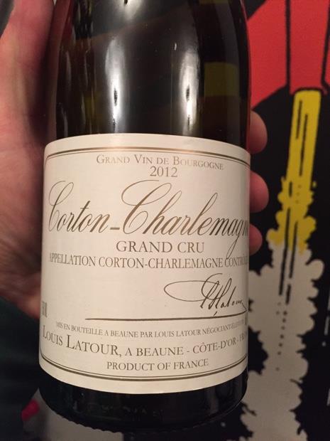 2012 Louis Latour Corton-Charlemagne - CellarTracker