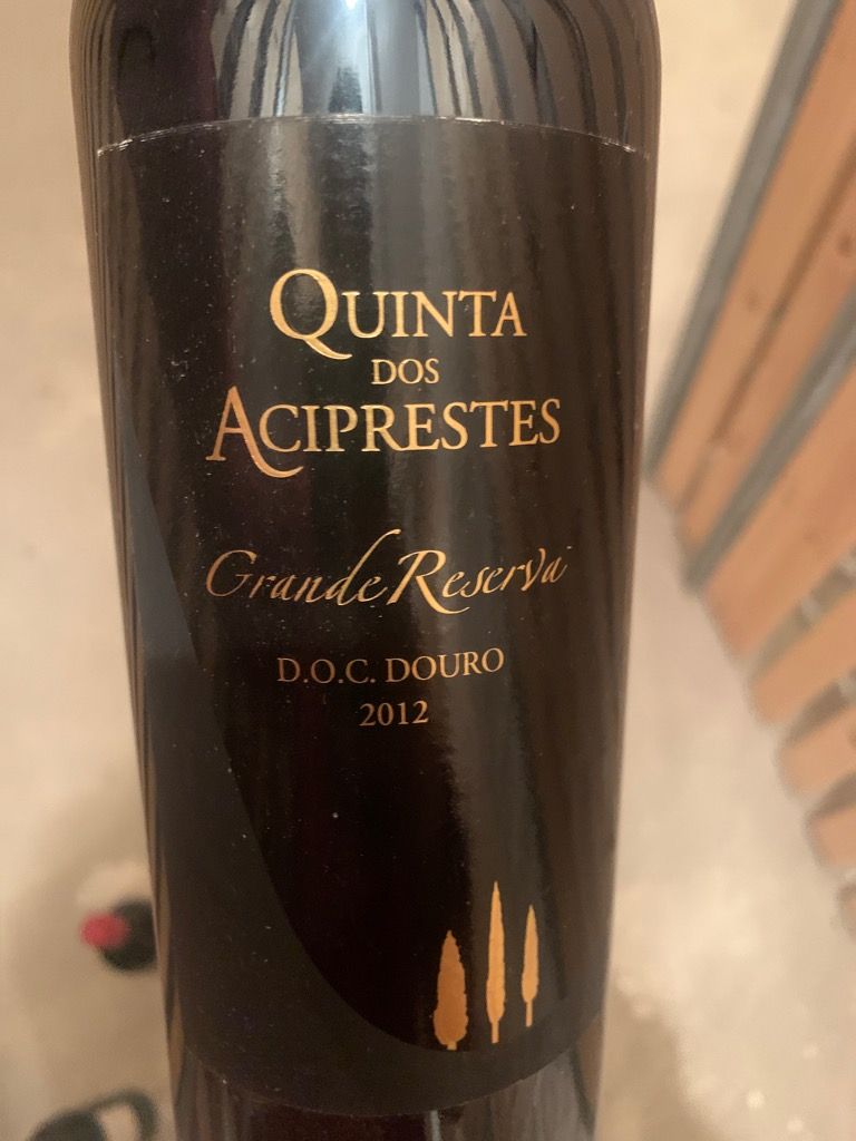 2012 Quinta dos Aciprestes Douro Grande Reserva, Portugal, Douro ...