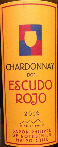 12 Baron Philippe De Rothschild Chardonnay Escudo Rojo Chile Casablanca Valley Cellartracker