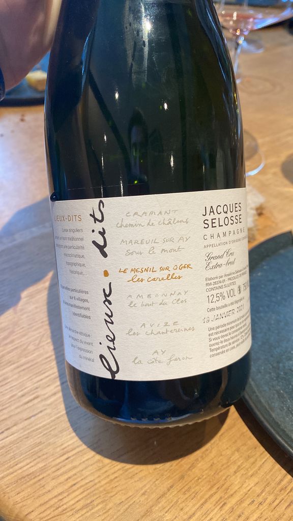 2021 Jacques Selosse Champagne Grand Cru Lieux-dits Extra Brut Le