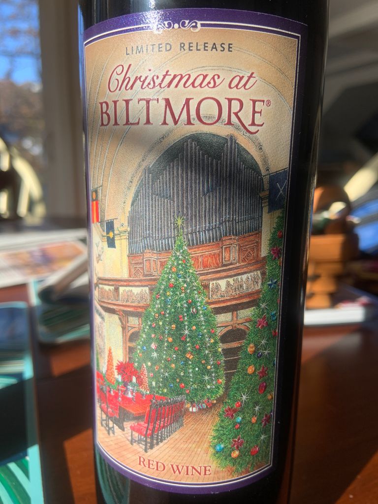 2021 Biltmore Estate Christmas at Biltmore Red, USA, North Carolina