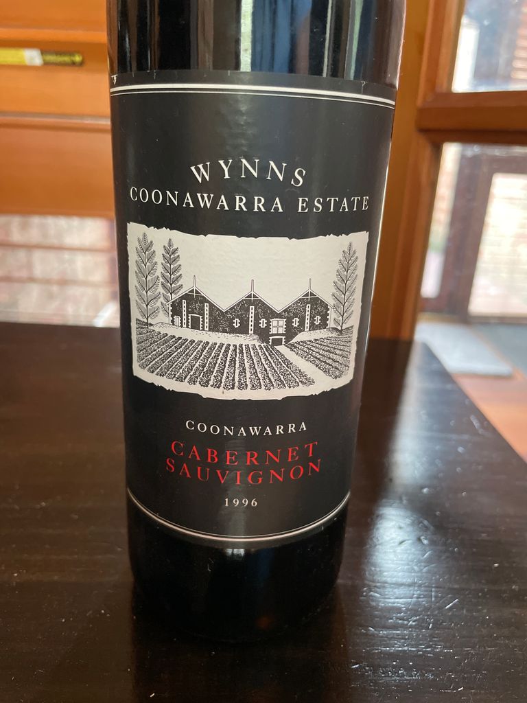 1996 Wynns Coonawarra Estate Cabernet Sauvignon - CellarTracker