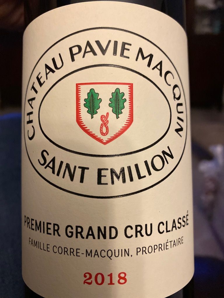 2018 Château Pavie Macquin - CellarTracker