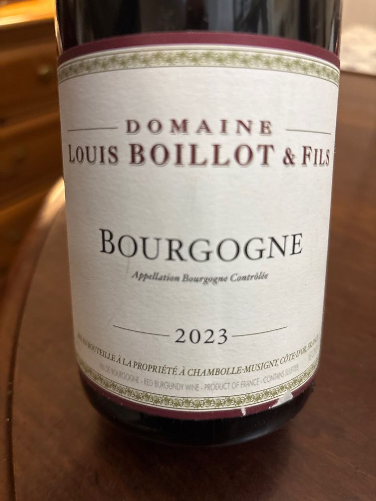 2017 Domaine Louis Boillot et Fils Chambolle-Musigny - CellarTracker
