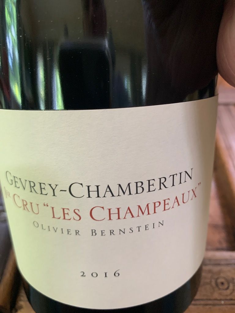 2015 Olivier Bernstein Gevrey-Chambertin 1er Cru Champeaux