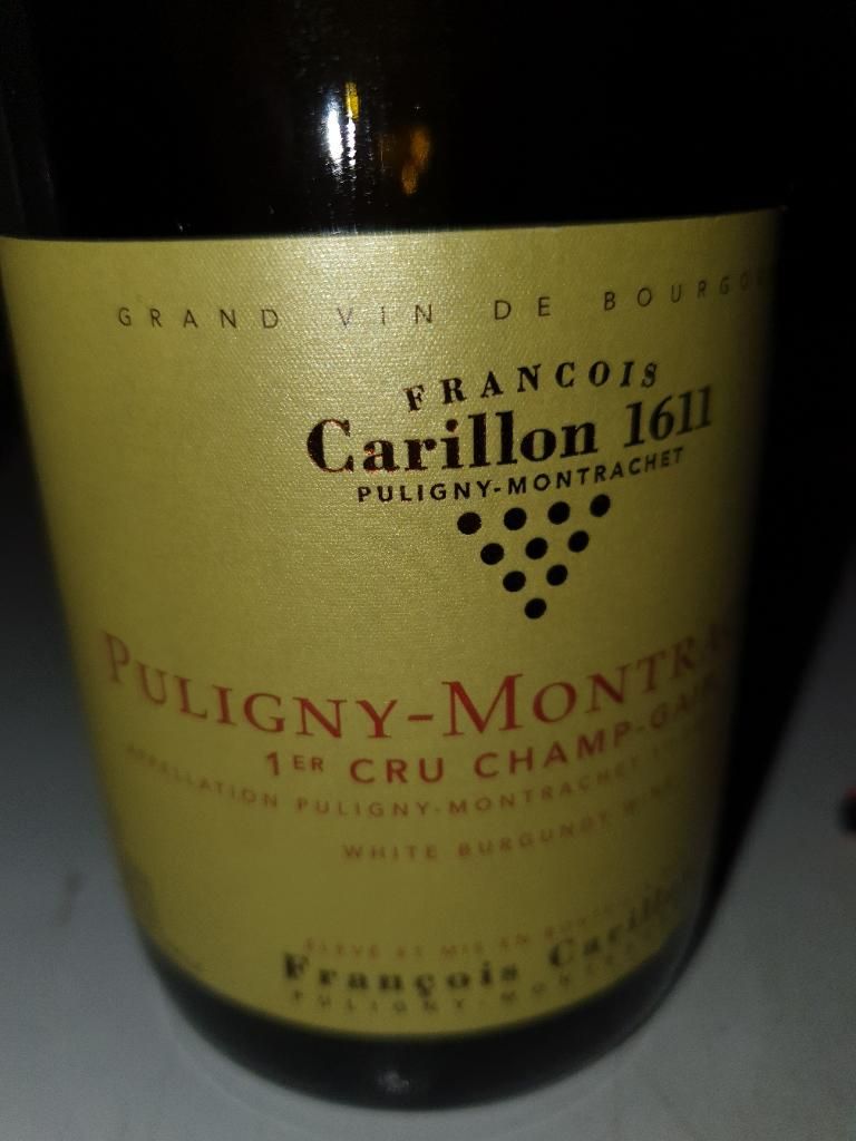 2015 Francois Carillon Puligny-Montrachet 1er Cru, France, Burgundy ...