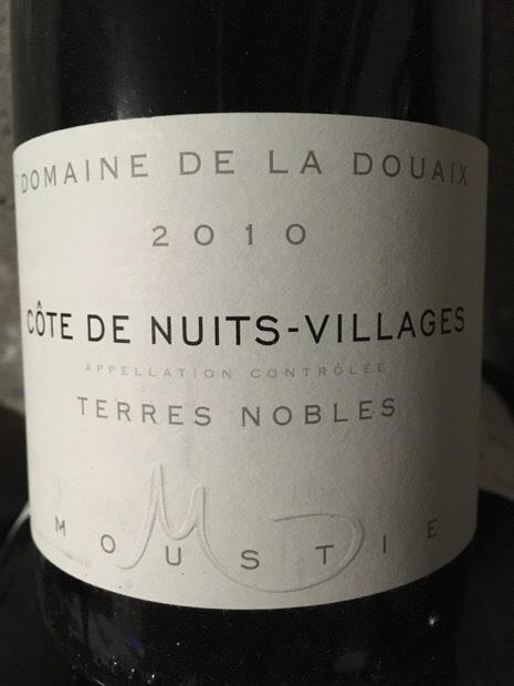 2010 Domaine de la Douaix Côte de Nuits Villages Terres Nobles