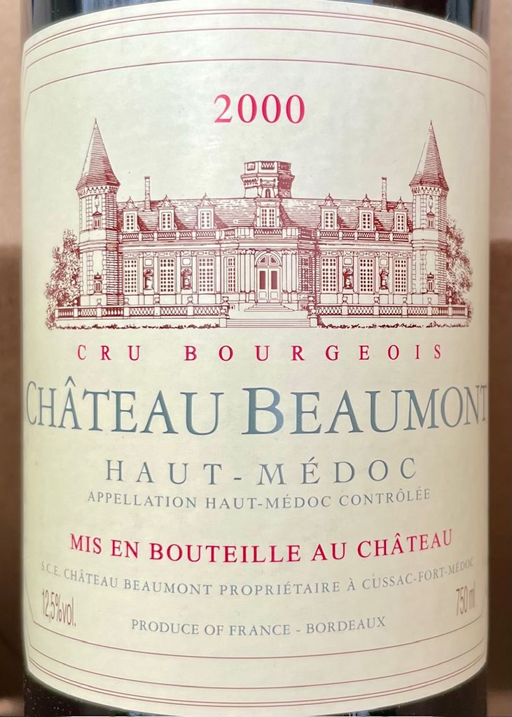 2000 Château Beaumont - CellarTracker