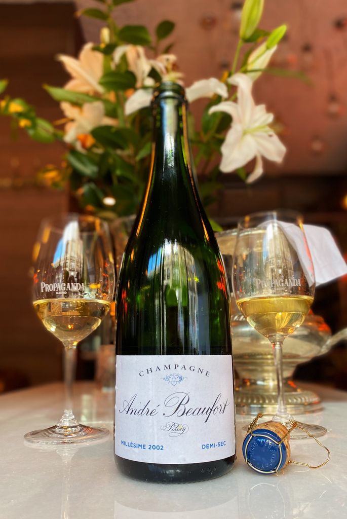 1990 André Beaufort Champagne Polisy Demi-Sec - CellarTracker