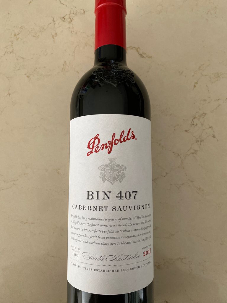 2017 Penfolds Cabernet Sauvignon Bin 407 - CellarTracker