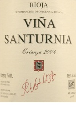 2017 Bodega R. de Ayala Lete e Hijos Rioja Vina Santurnia Crianza -  CellarTracker