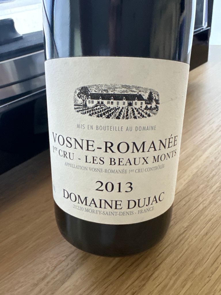 2018 Domaine Dujac Vosne-Romanée 1er Cru Les Beaux Monts