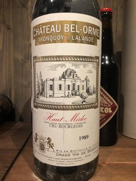 1998 Château Bel Orme Tronquoy de Lalande - CellarTracker