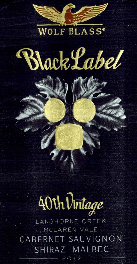 2007 Wolf Blass Black Label - CellarTracker