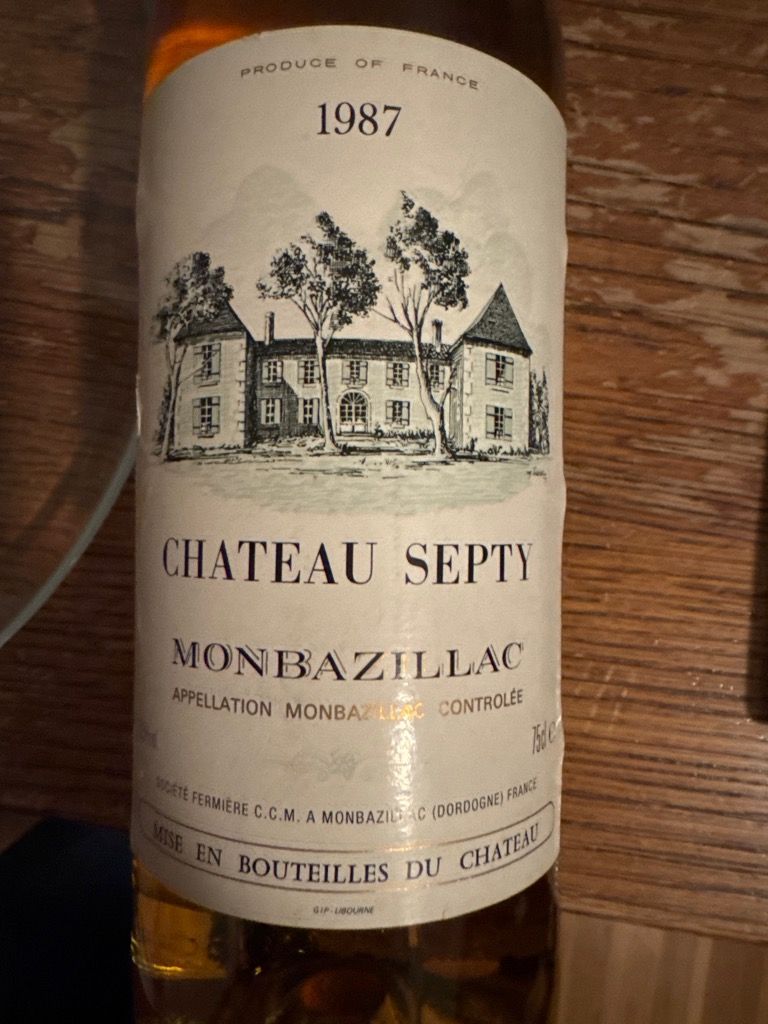 1987 Château Septy Monbazillac, France, Southwest France, Dordogne ...
