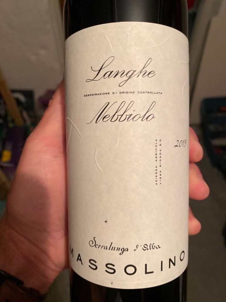 2019 Massolino Langhe Nebbiolo, Italy, Piedmont, Langhe, Langhe DOC ...