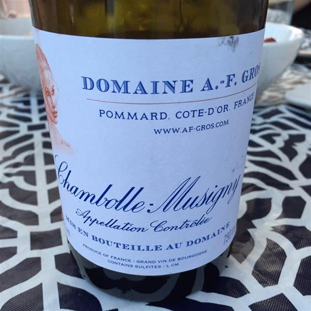 2010 Domaine A.-F. Gros Chambolle-Musigny - CellarTracker