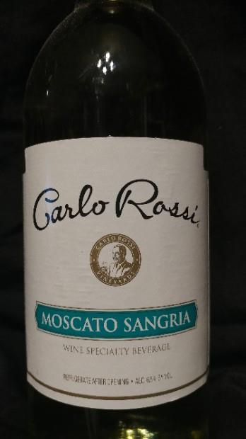 2016 Carlo Rossi Moscato Sangria Usa California Cellartracker