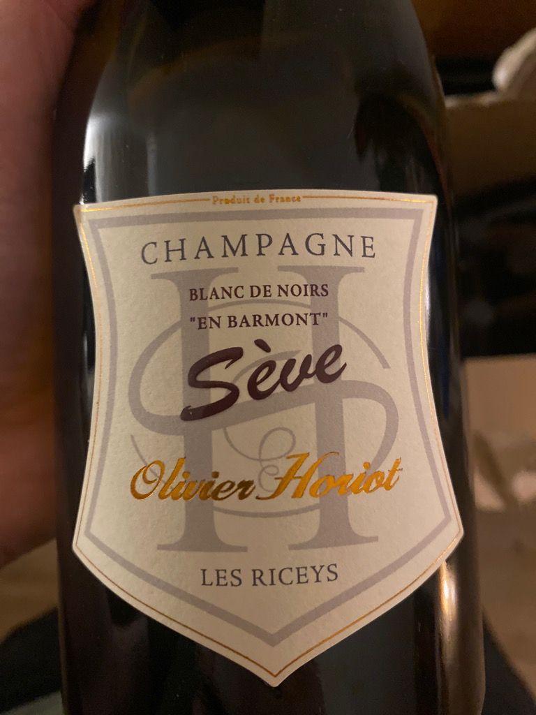 2015 Olivier Horiot Champagne Sève Rosé de Saignée En Barmont Les ...