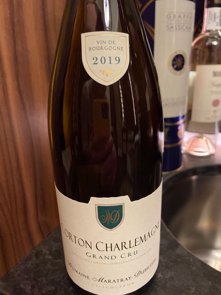 2000 Domaine Maratray-Dubreuil Corton-Charlemagne - CellarTracker