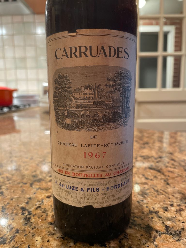 1967 Château Lafite Rothschild Carruades de Lafite - CellarTracker