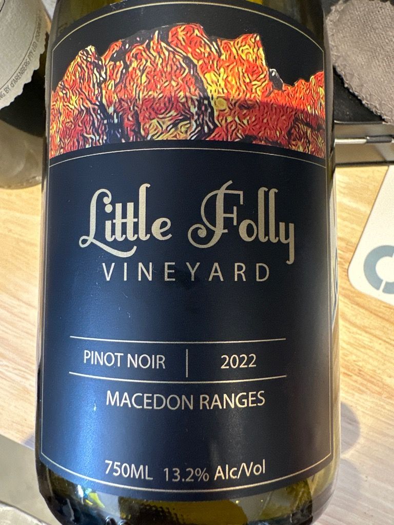 2022 Little Folly Pinot Noir, Australia, Victoria, Port Phillip ...