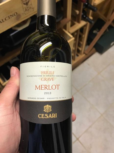 2016 Cesari Friuli Grave Merlot Fiorile - CellarTracker