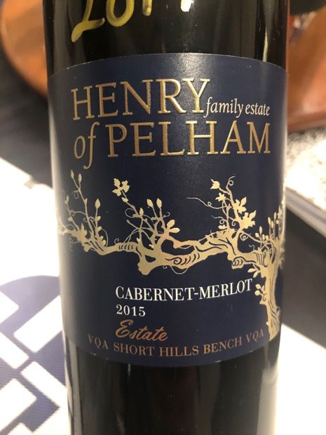 Henry of pelham Cabernet Merlot vqa 750ml (779376100910)