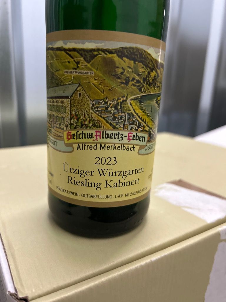 2009 Alfred Merkelbach Ürziger Würzgarten Riesling Kabinett