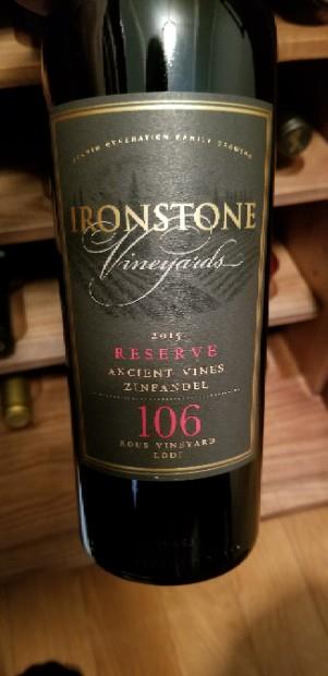 ironstone zinfandel