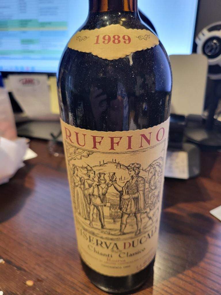 1989 Ruffino Chianti Classico Riserva Ducale - CellarTracker