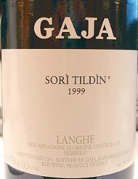 1999 Gaja Langhe Nebbiolo Sorì Tildìn - CellarTracker