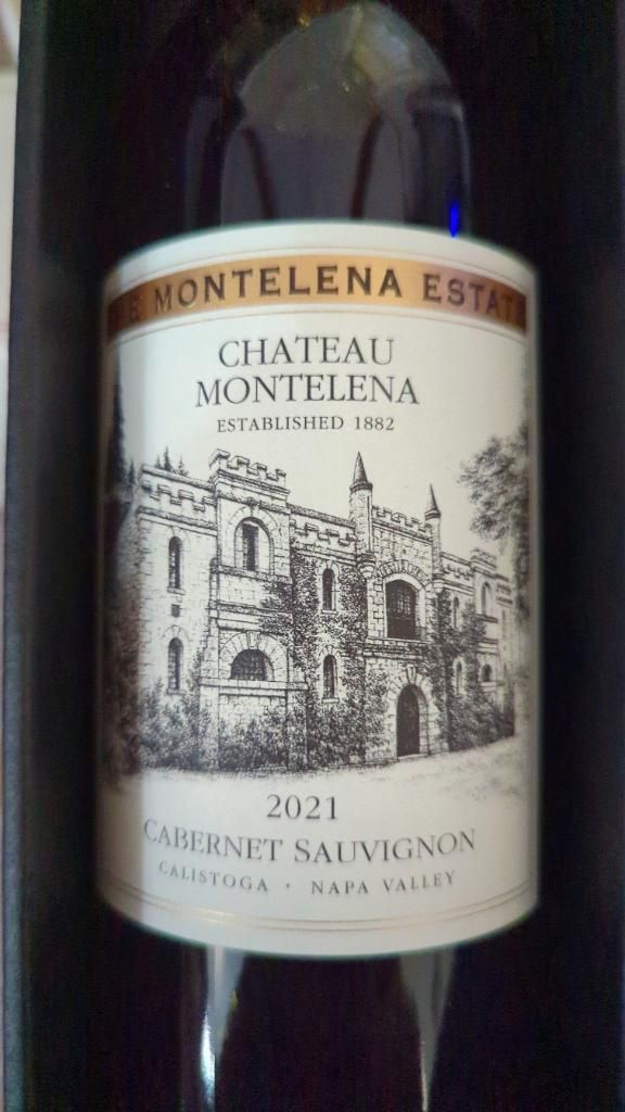 アメリカ購入　CHATEAU MONTELENA カベルネ　 2021 Chateau Montelena Cabernet Sauvignon 2021 750ml - Oak and Barrel