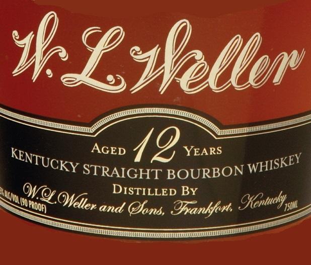 NV W. L. Weller 12 Year Old Kentucky Straight Bourbon Whiskey, 45.0% ...