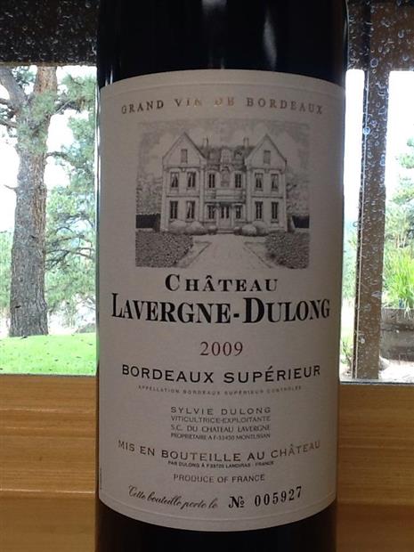 2009 Château Lavergne-Dulong - CellarTracker