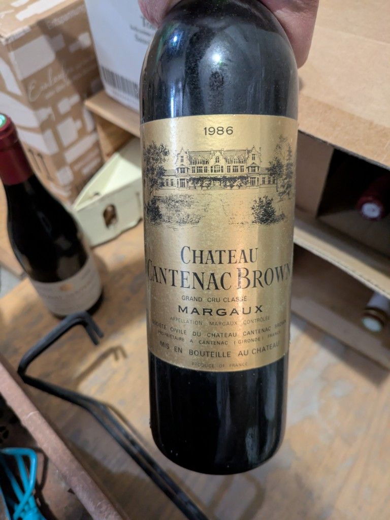 1986 Château Cantenac Brown - CellarTracker