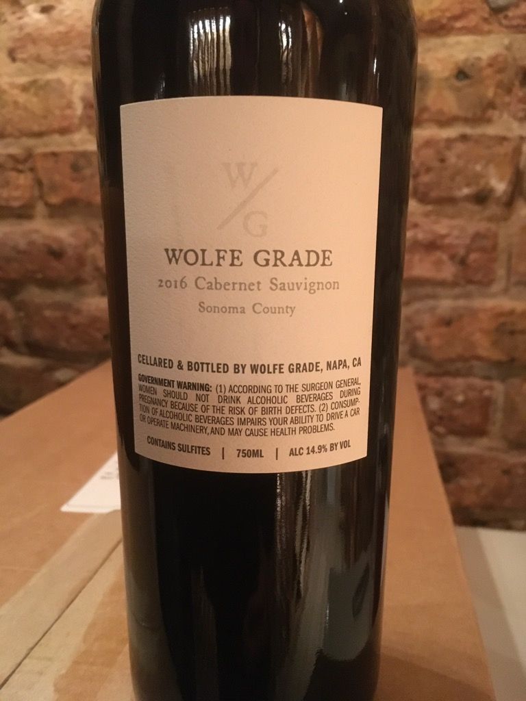 ワイン 017asupi1 2017 Wine Access Cabernet Sauvignon Wolfe Grade Alexander Valley