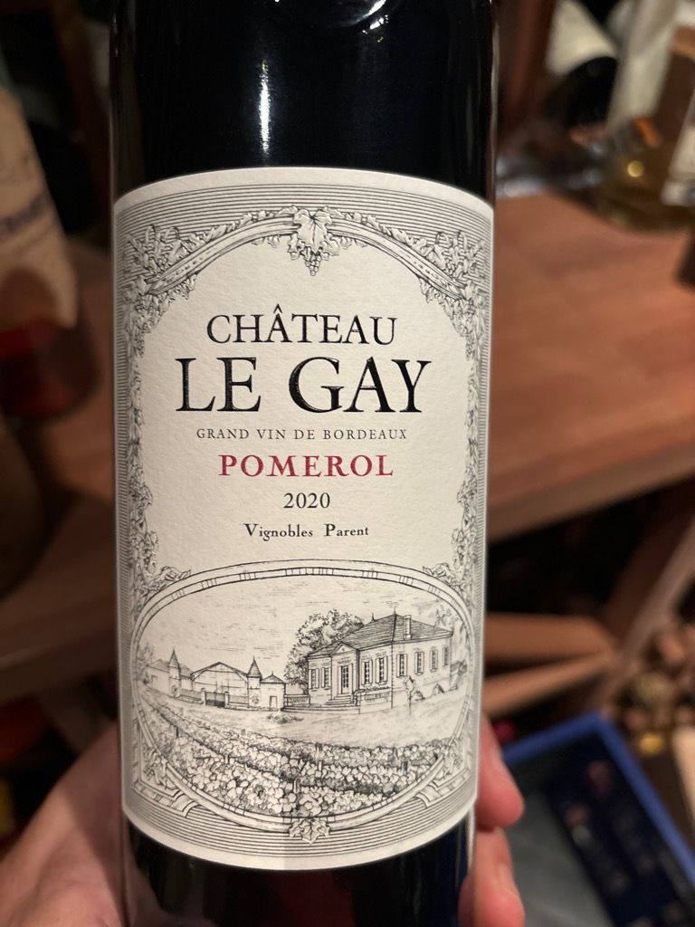 2021 Château Le Gay Pomerol - CellarTracker