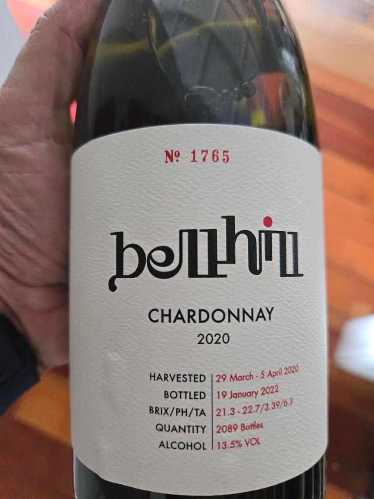 2020 Bell Hill Chardonnay - CellarTracker