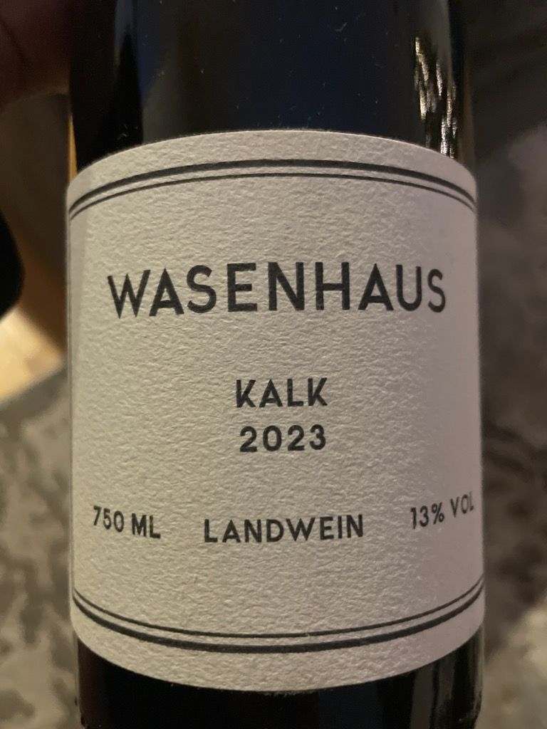 2022 Wasenhaus Spätburgunder Kalk - CellarTracker