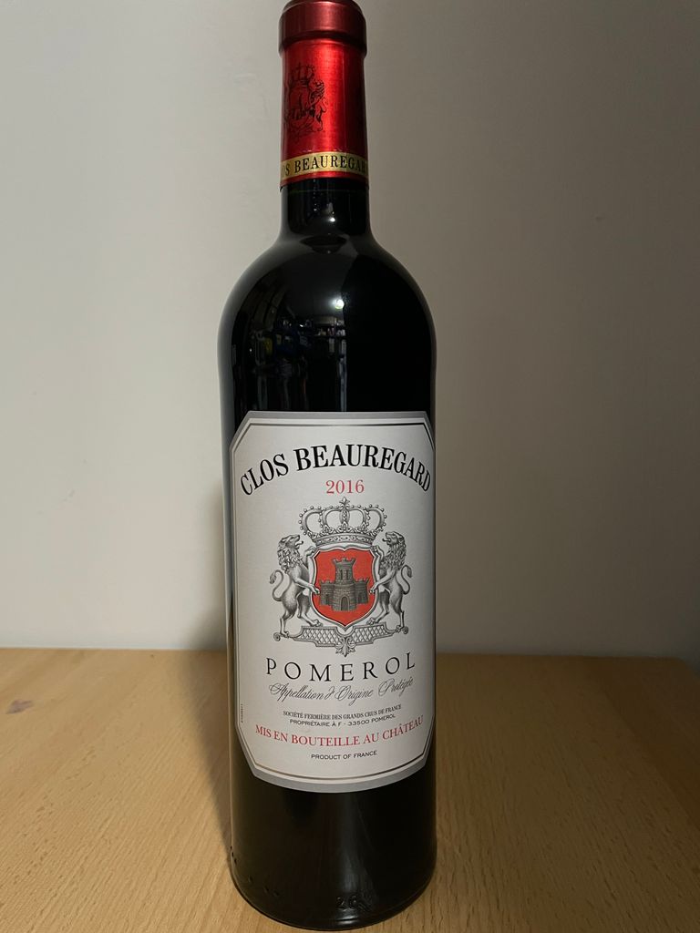 2016 Clos Beauregard - CellarTracker
